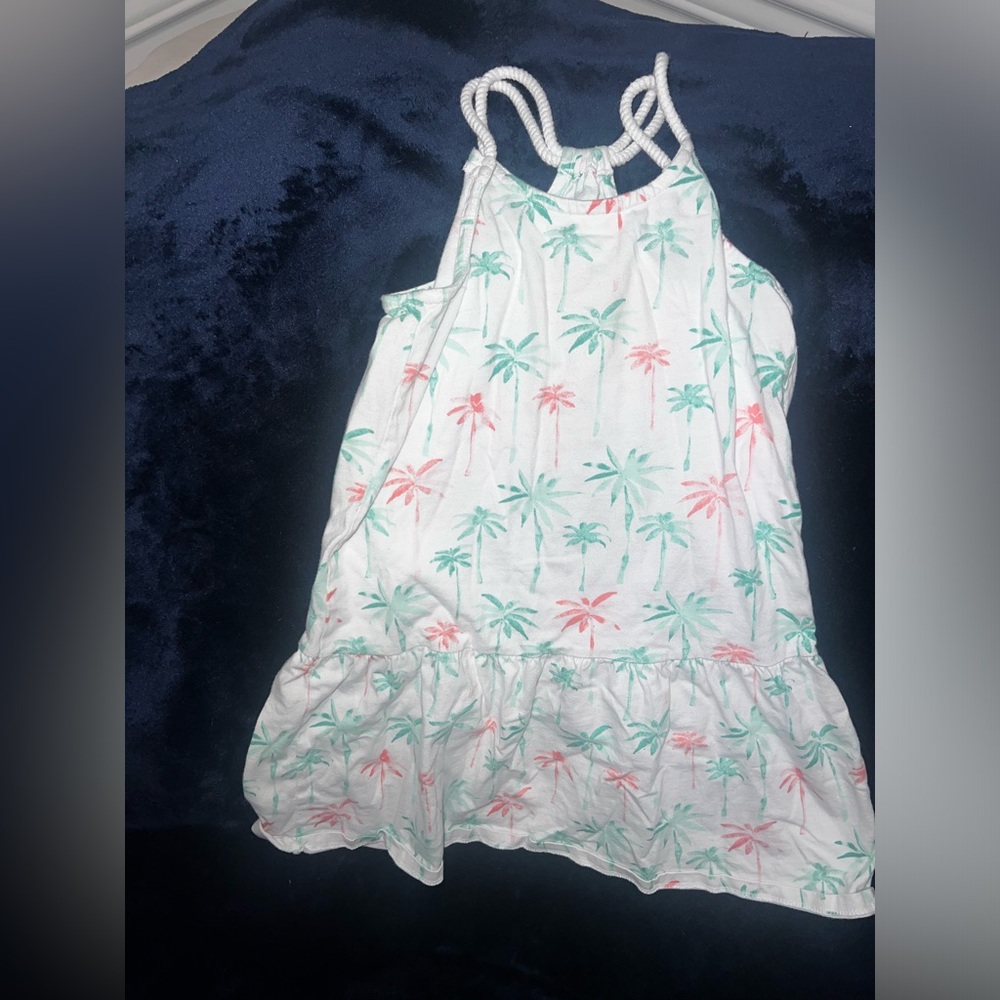 ✨ 3 / $13  Gymboree Palm Print Kids Dress